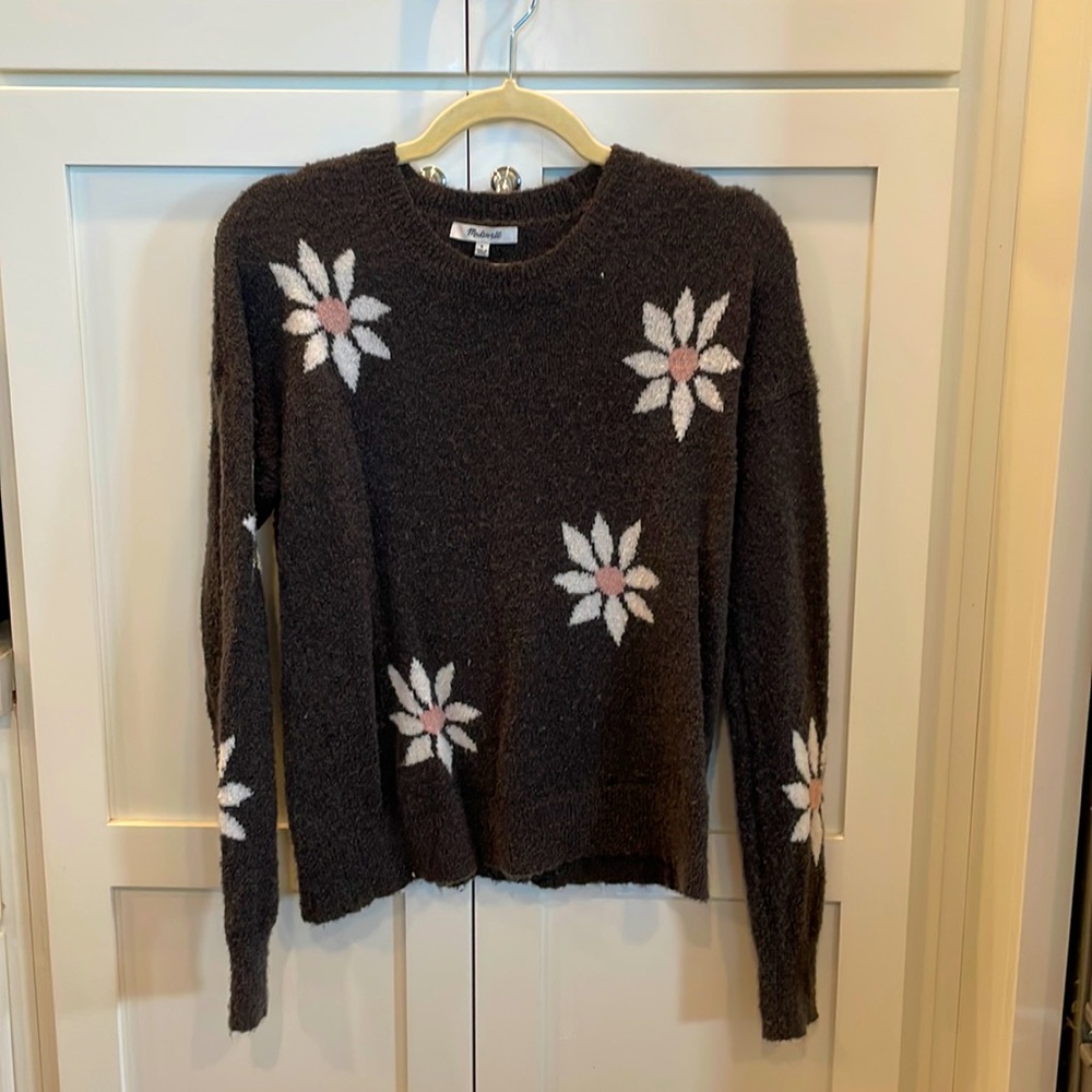 Madewell snowflake sweater size S